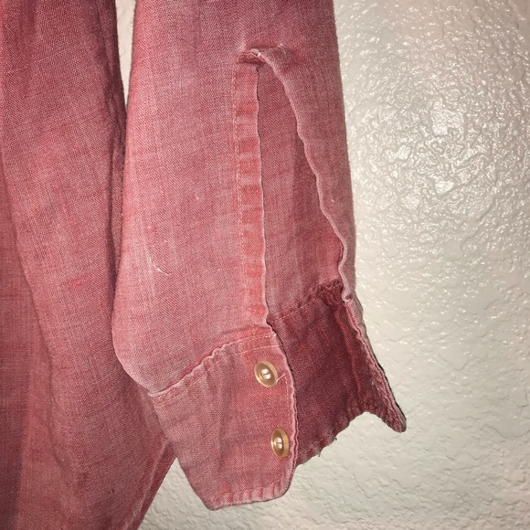 LEVI'S Red Vintage L/S BIG "E" Country Coastal Vibes sz L - Picture 10 of 16